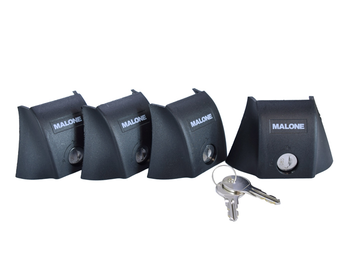 Locking Covers with Locks, Keys, SteelTop™ (201-202-203), Set of 4